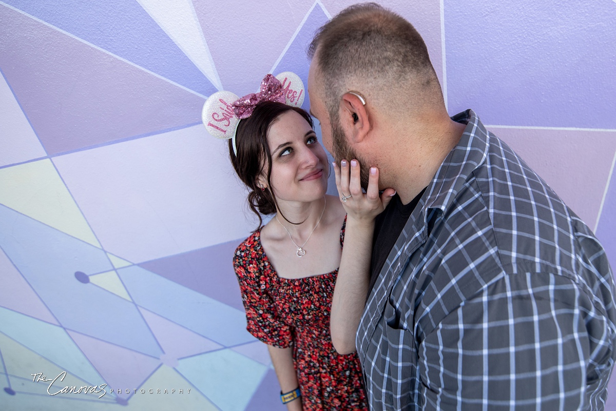 Proposal Photos at Magic Kingdom