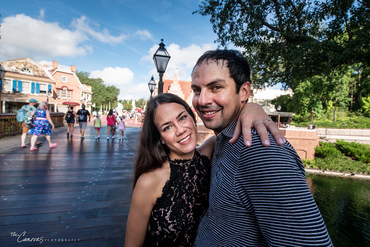 A Proposal at Magic Kingdom’s Wishing Well