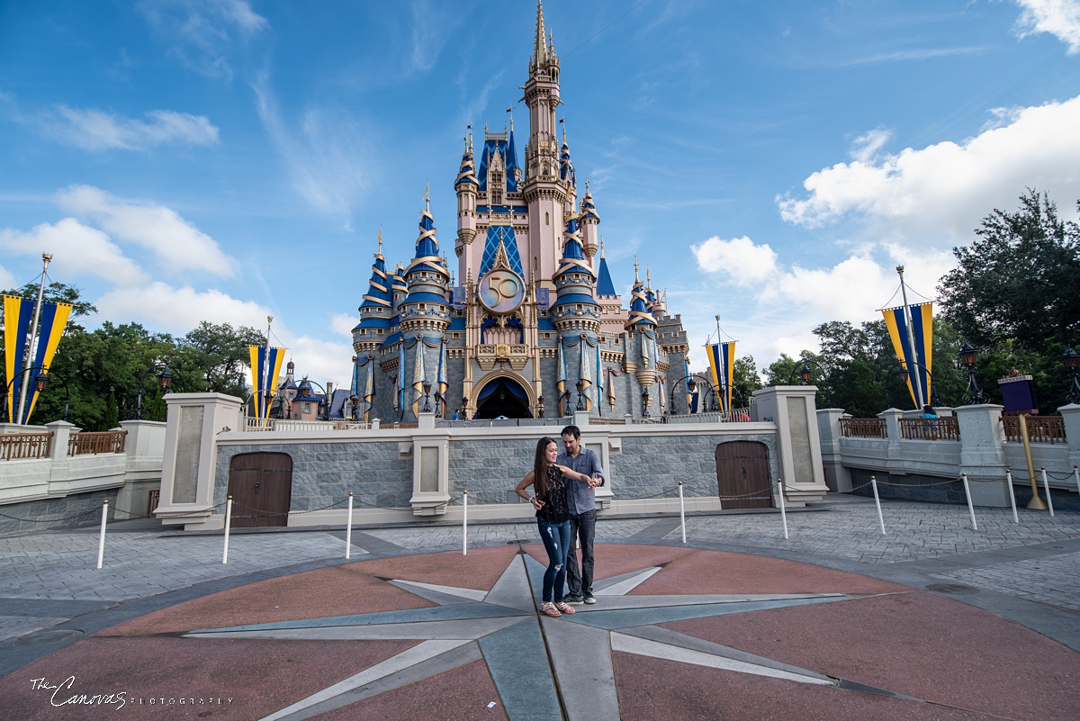 A Proposal at Magic Kingdom’s Wishing Well