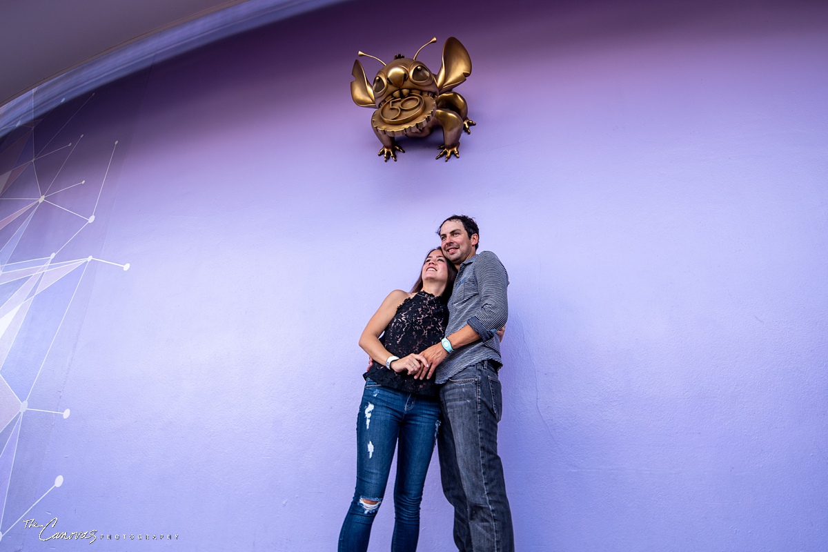 A Proposal at Magic Kingdom’s Wishing Well