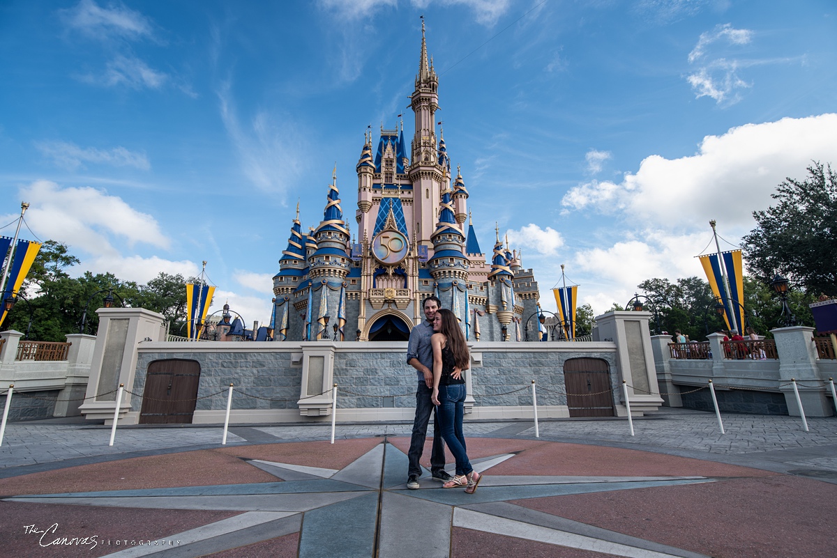 A Proposal at Magic Kingdom’s Wishing Well