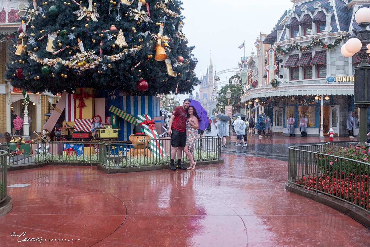 magic kingdom proposal orlando photography, proposal photography near me