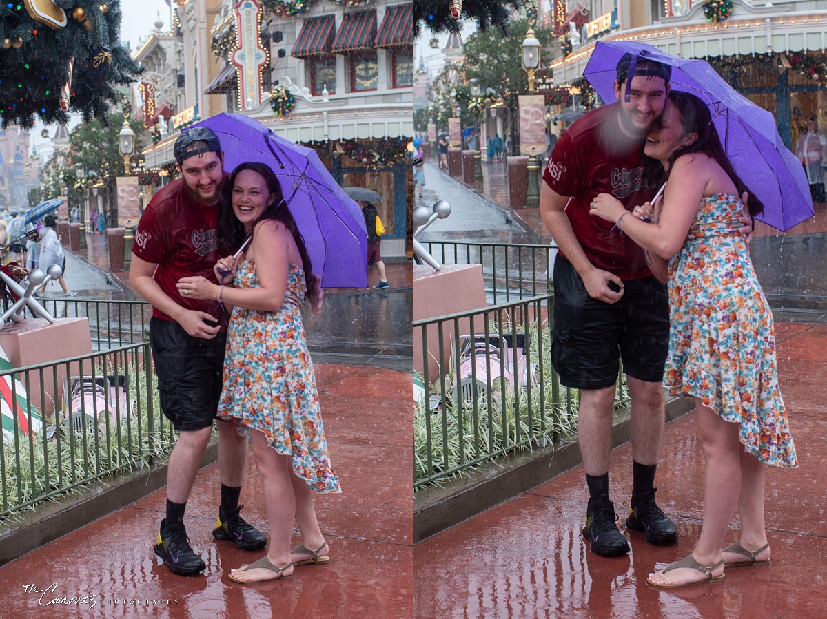 magic kingdom orlando proposal photography, proposal photography near me