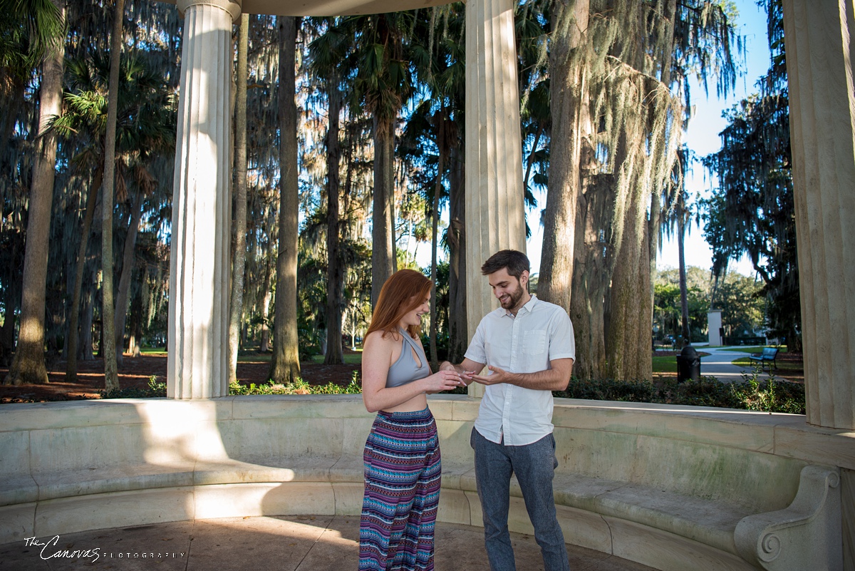 Proposal Photos at Kraft Azalea Gardens
