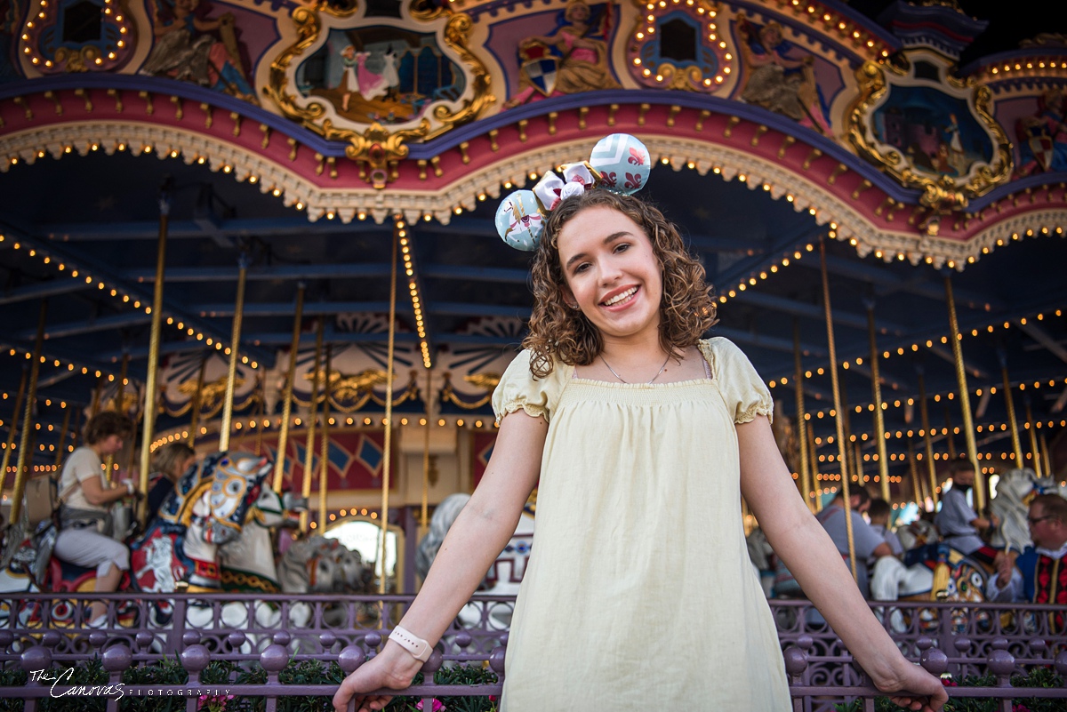  Senior Photo Shoot at Disney World