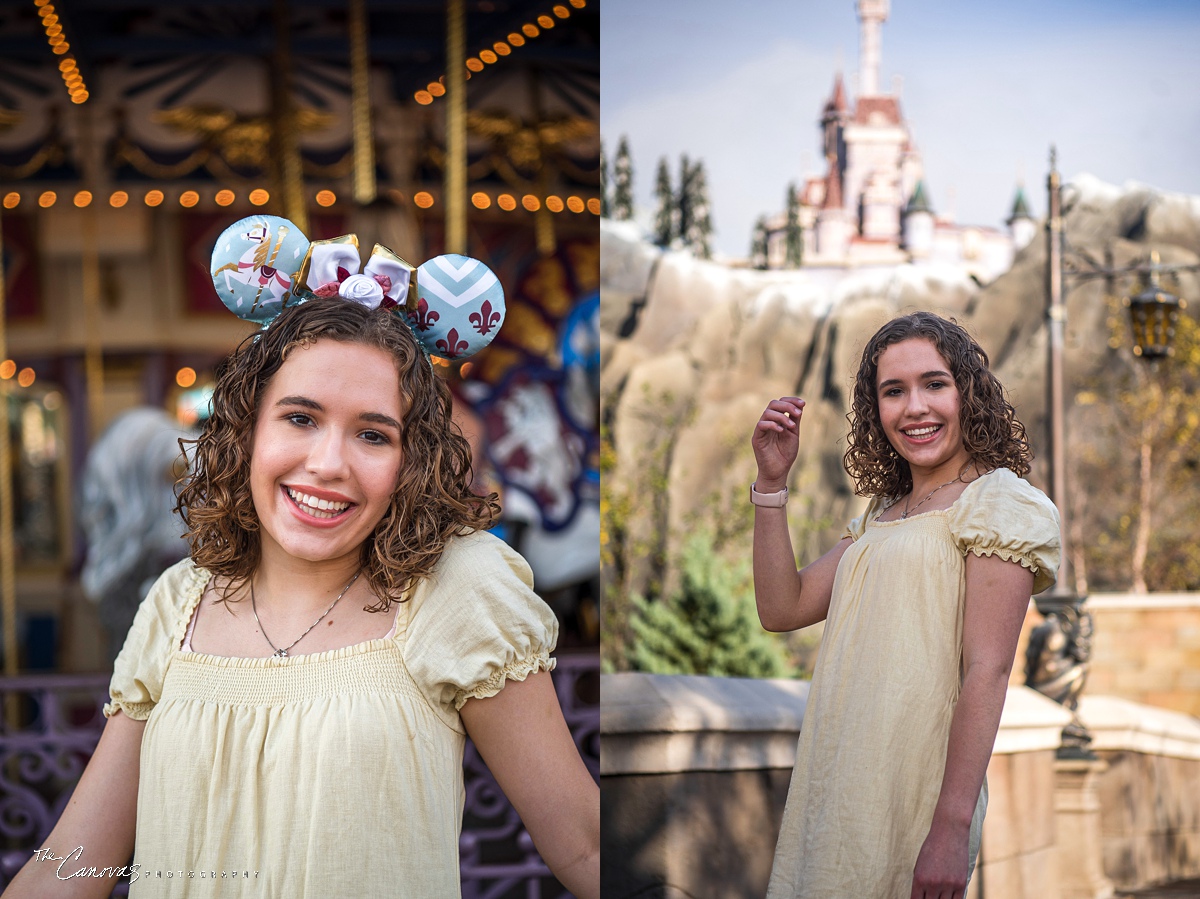  Senior Photo Shoot at Disney World