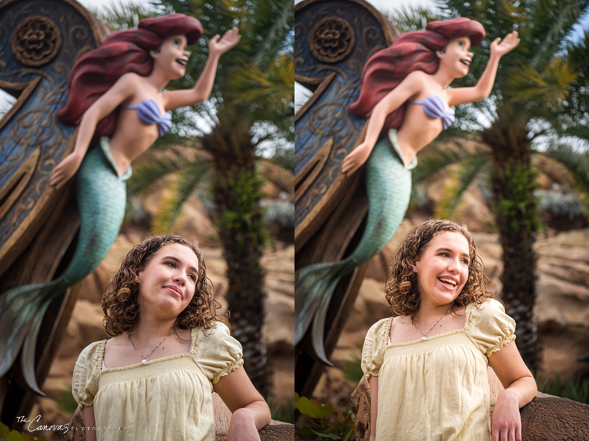  Senior Photo Shoot at Disney World