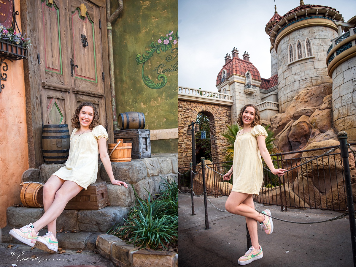  Senior Photo Shoot at Disney World