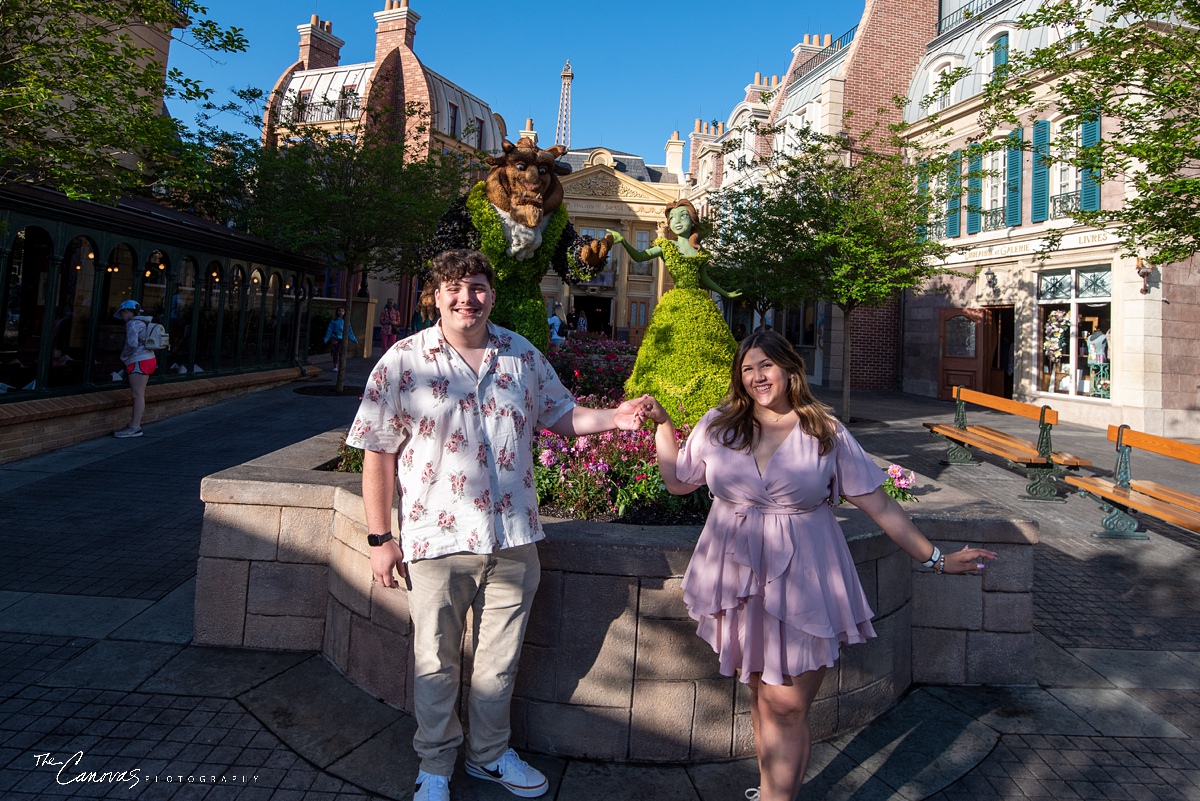 Proposal Photos at Epcot