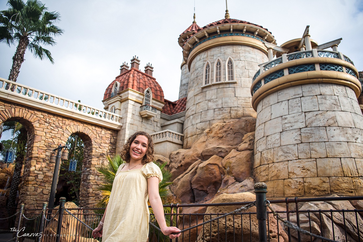  Senior Photo Shoot at Disney World