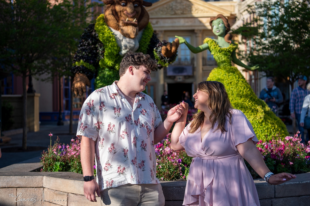 Proposal Photos at Epcot