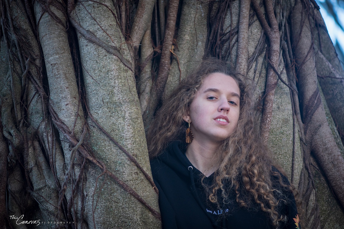 Senior Portraits at Kraft Azalea Garden