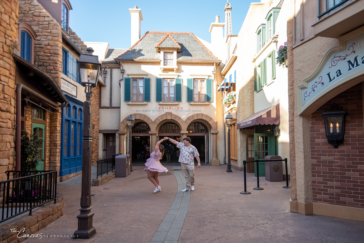 Proposal Photos at Epcot