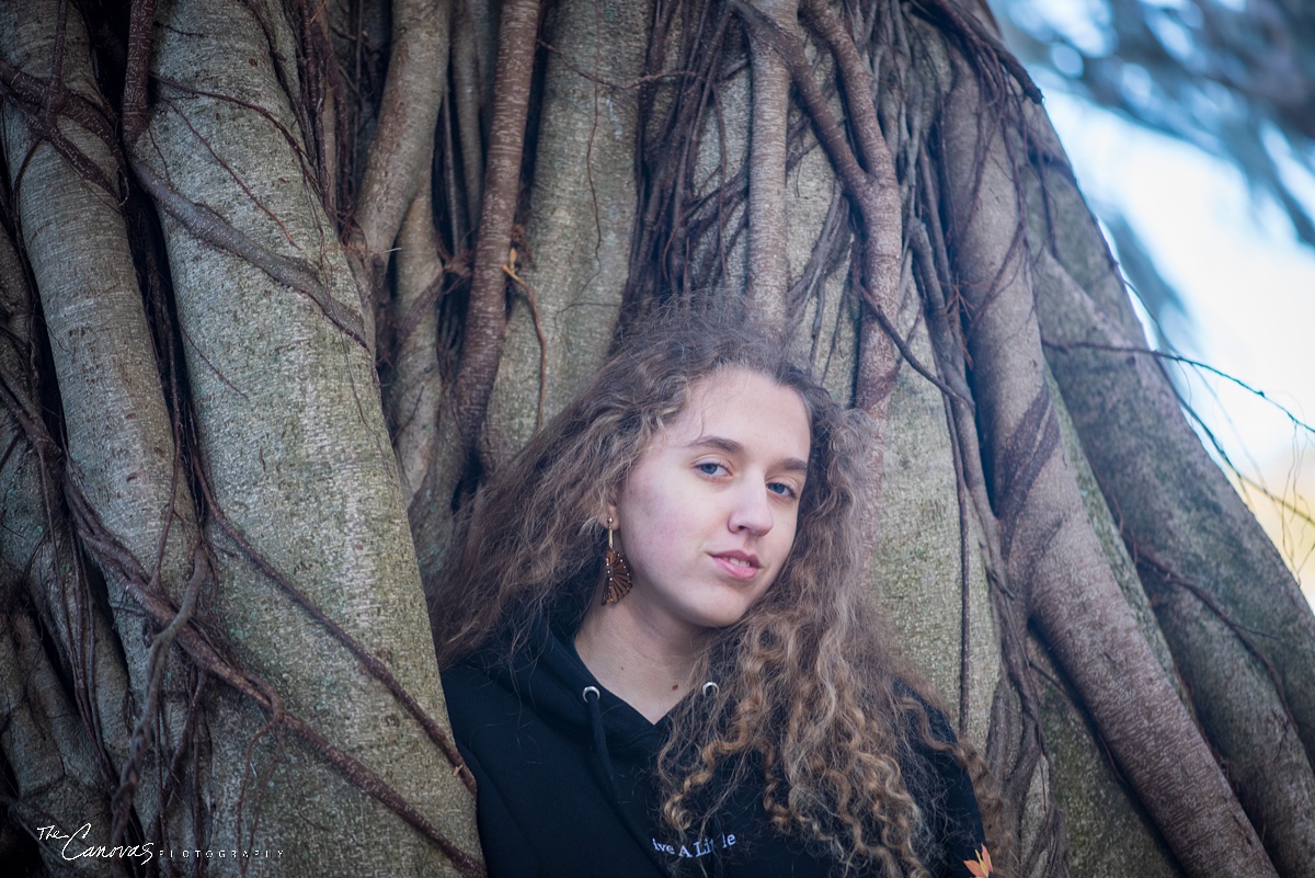 Senior Portraits at Kraft Azalea Garden
