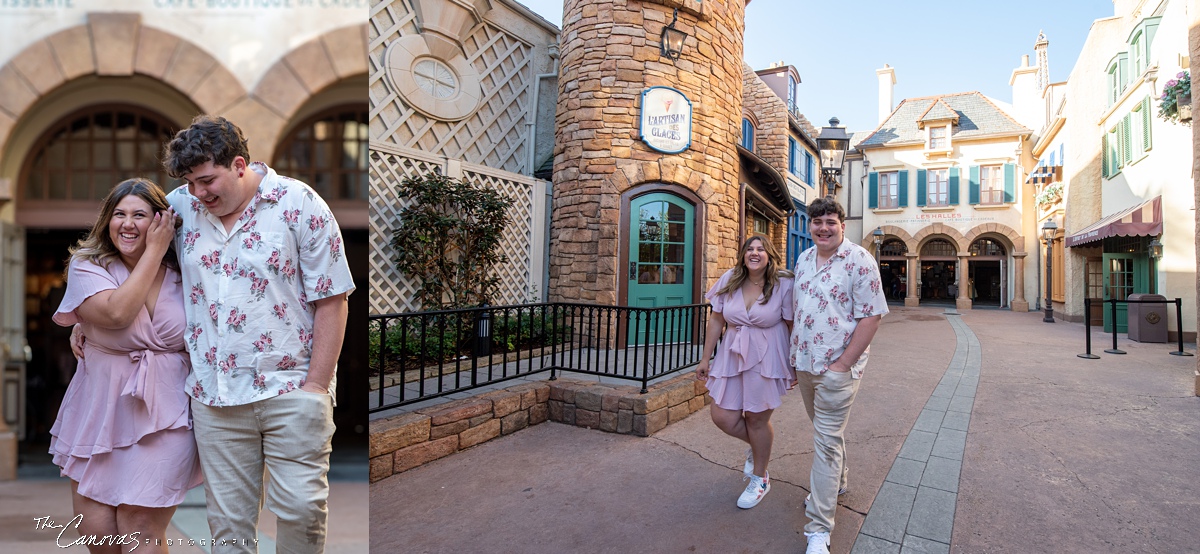 Proposal Photos at Epcot