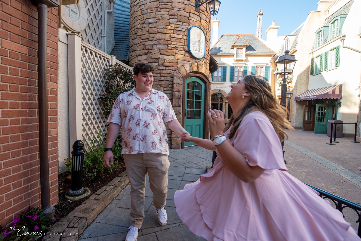 Proposal Photos at Epcot