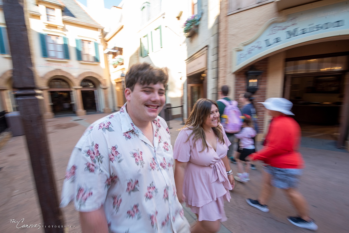 Proposal Photos at Epcot