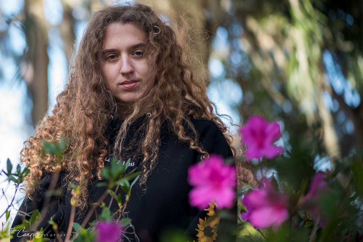 Senior Portraits at Kraft Azalea Garden