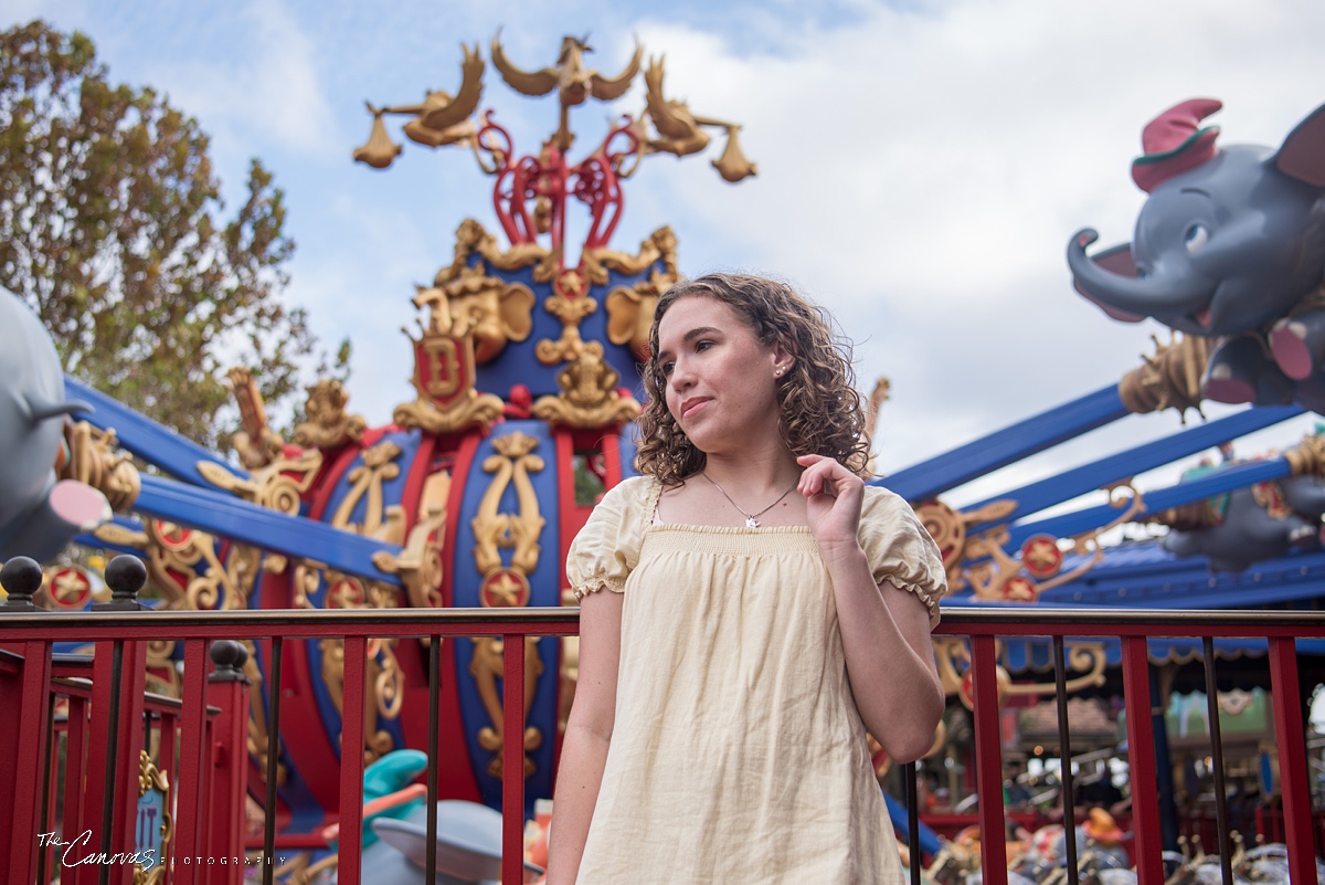  Senior Photo Shoot at Disney World