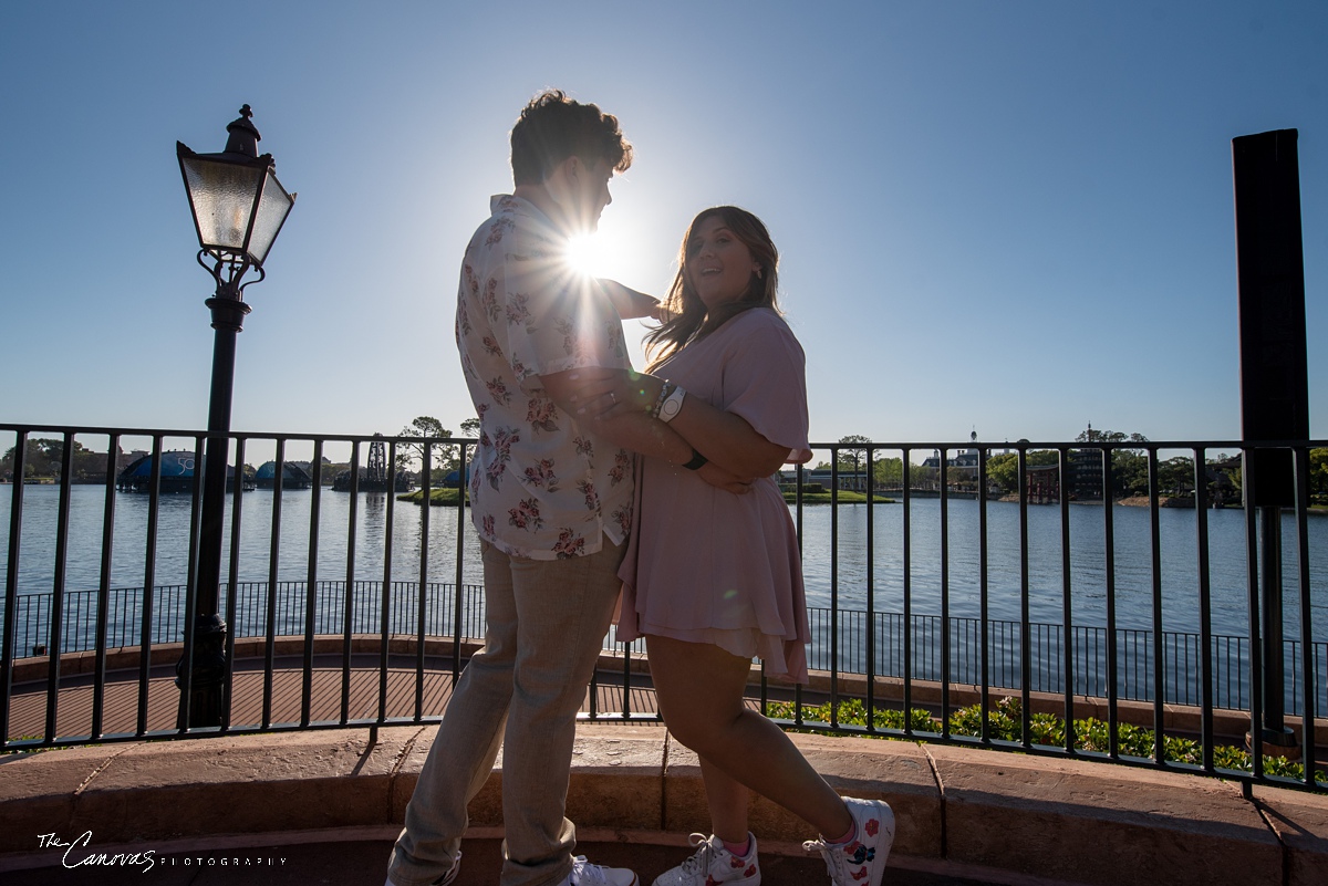 Proposal Photos at Epcot