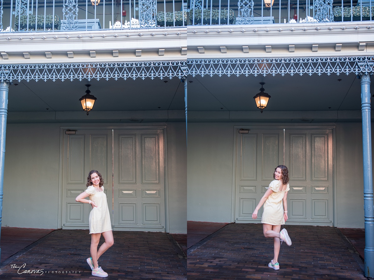  Senior Photo Shoot at Disney World