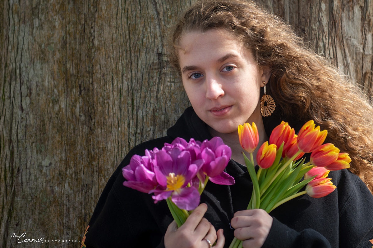 Senior Portraits at Kraft Azalea Garden