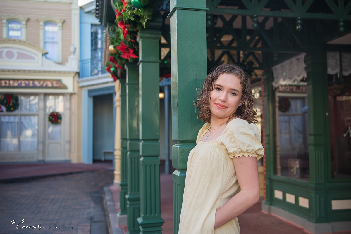  Senior Photo Shoot at Disney World