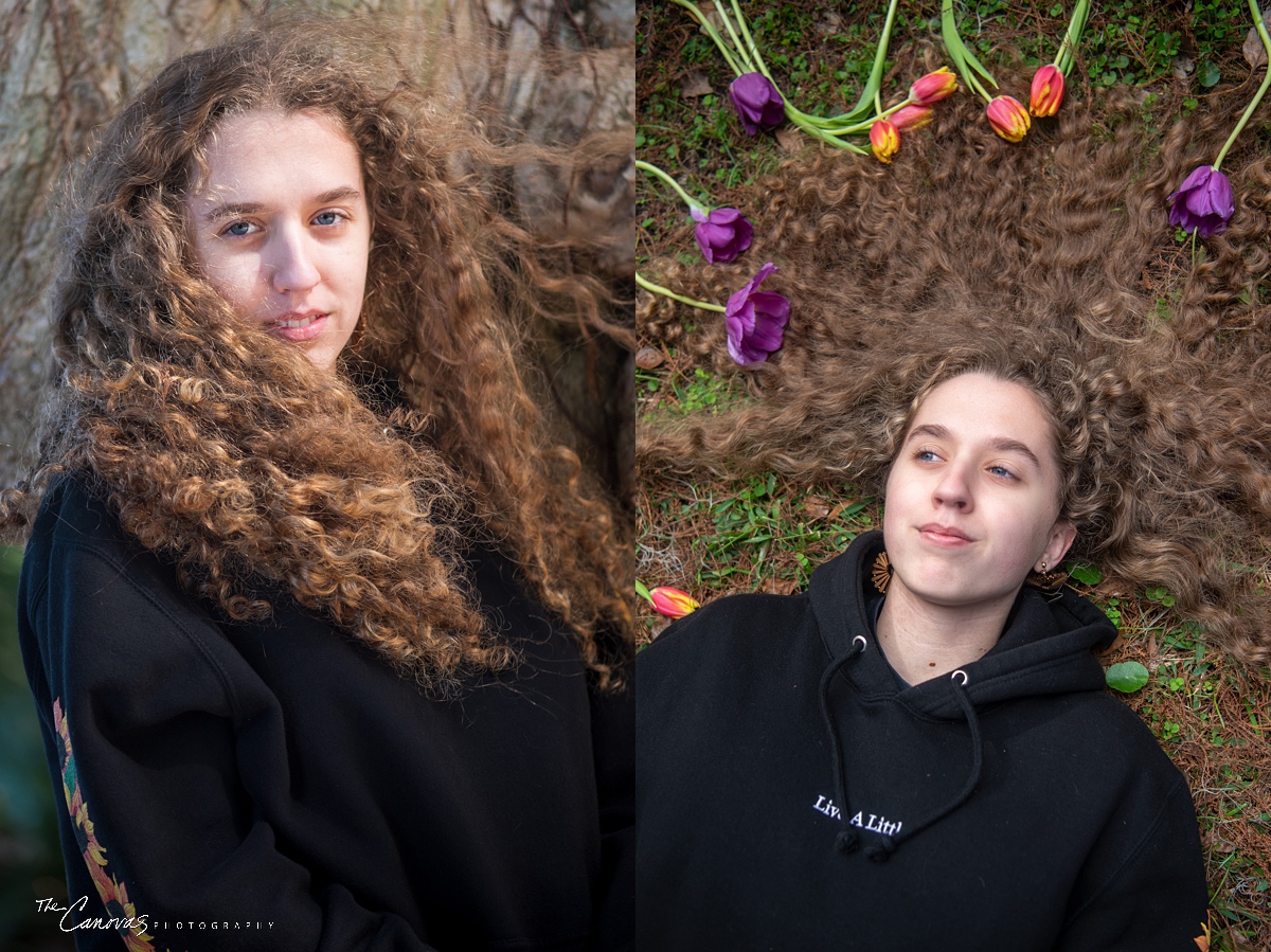 Senior Portraits at Kraft Azalea Garden