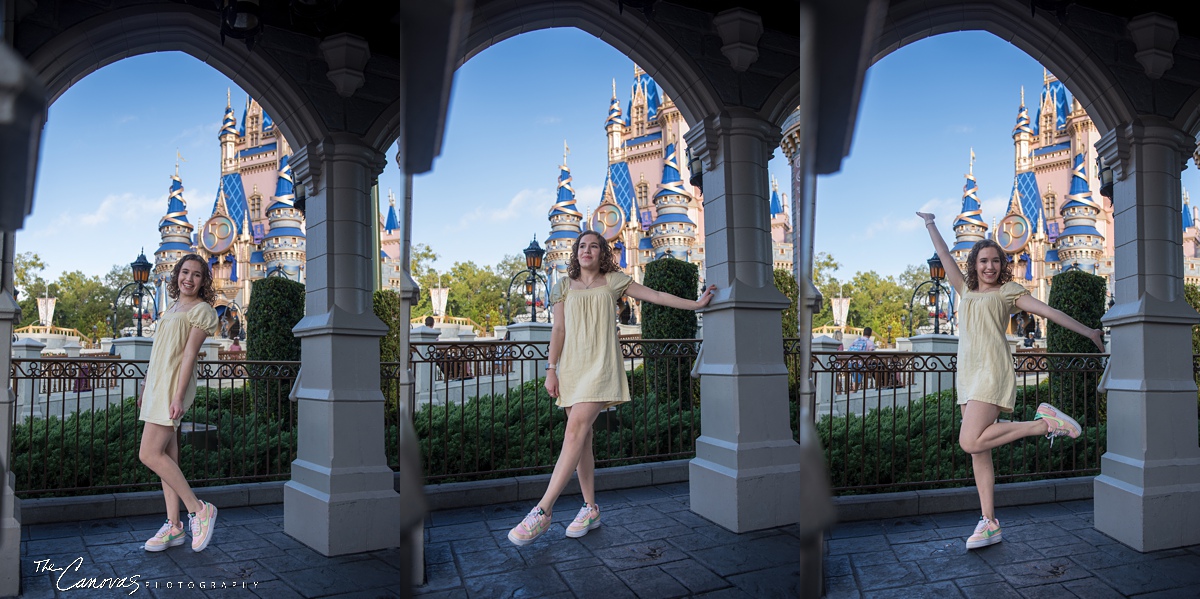  Senior Photo Shoot at Disney World
