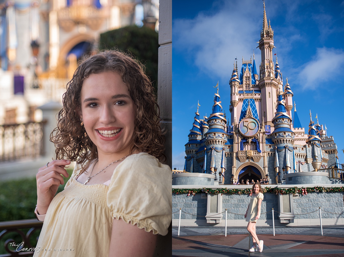  Senior Photo Shoot at Disney World