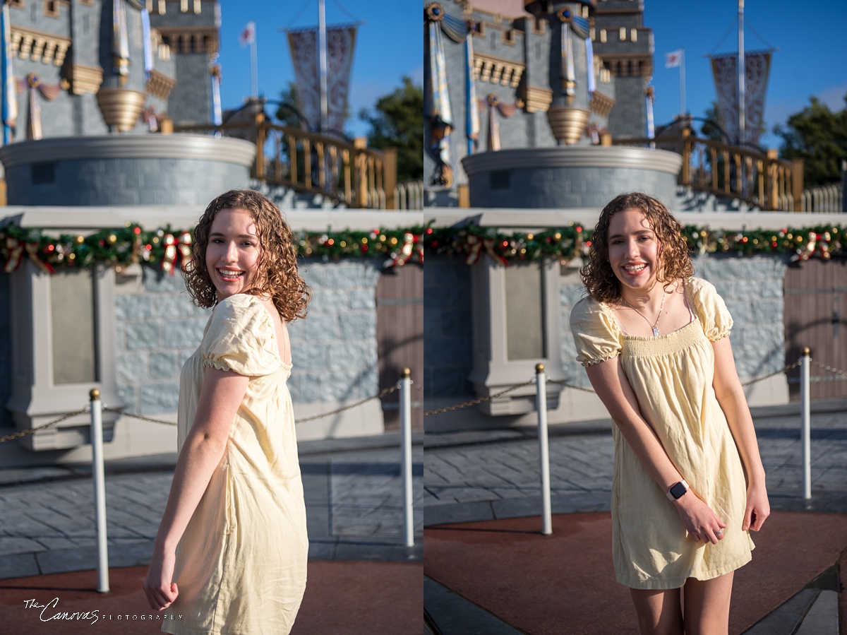  Senior Photo Shoot at Disney World