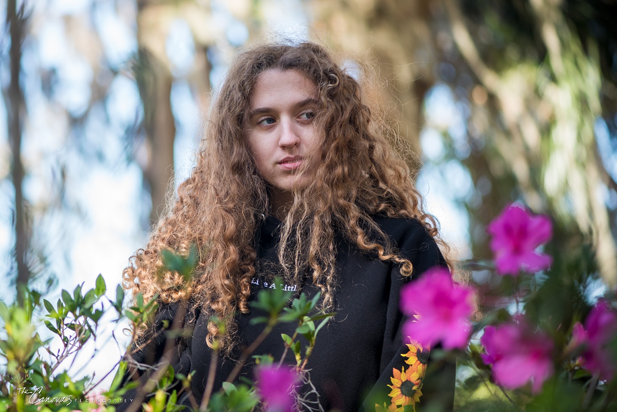 Senior Portraits at Kraft Azalea Garden
