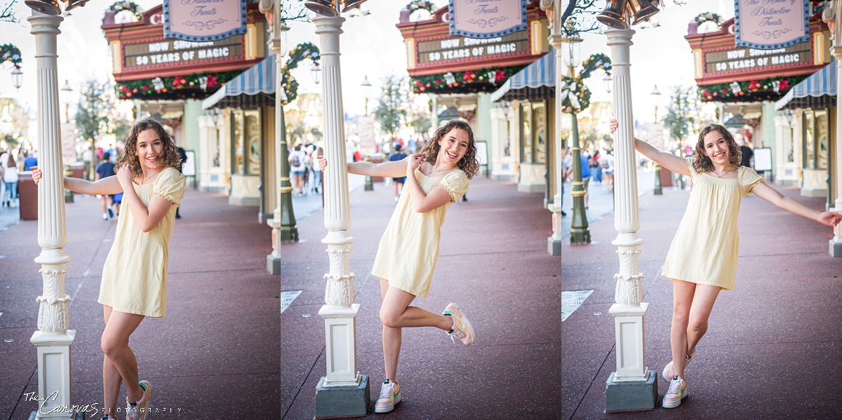  Senior Photo Shoot at Disney World