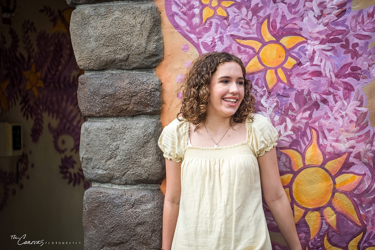  Senior Photo Shoot at Disney World