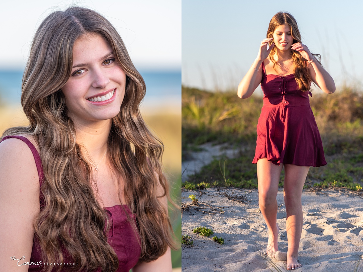 Senior Portraits in Cocoa Beach