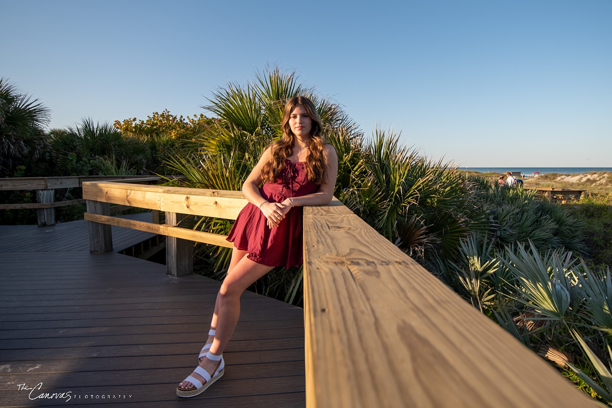 Senior Portraits in Cocoa Beach