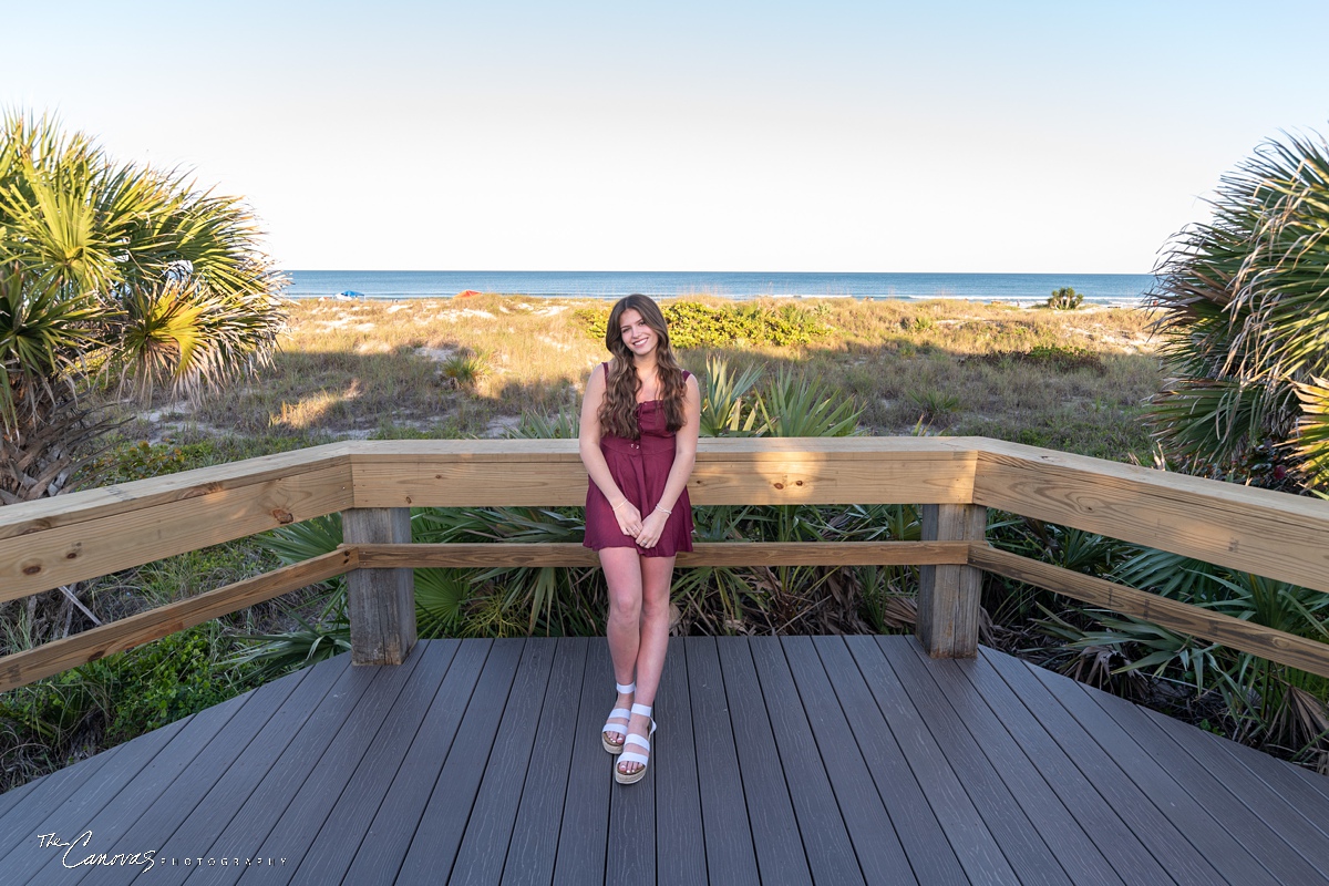 Senior Portraits in Cocoa Beach