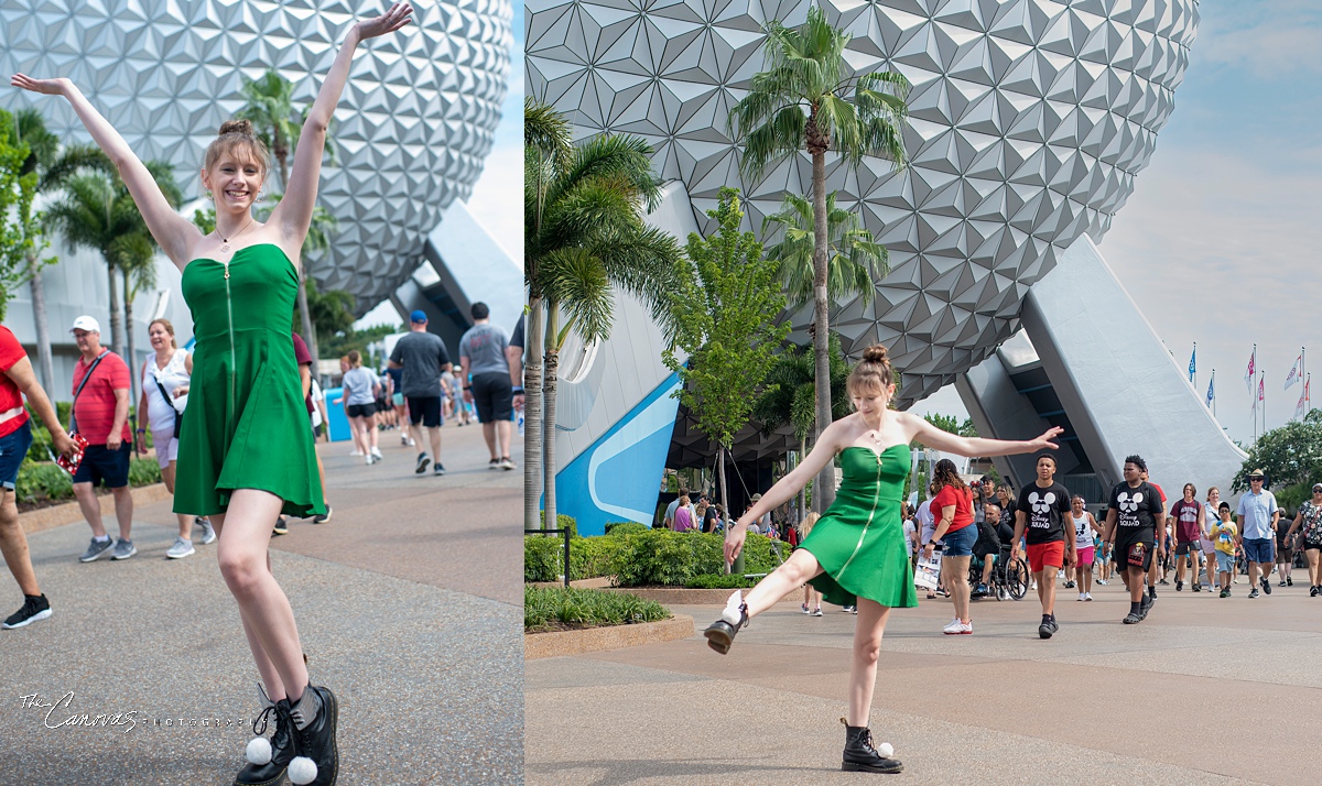 Senior Portraits at Epcot