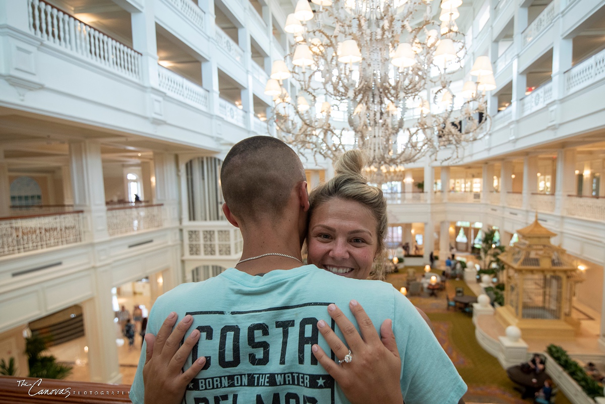 Grand Floridian Proposal Photos