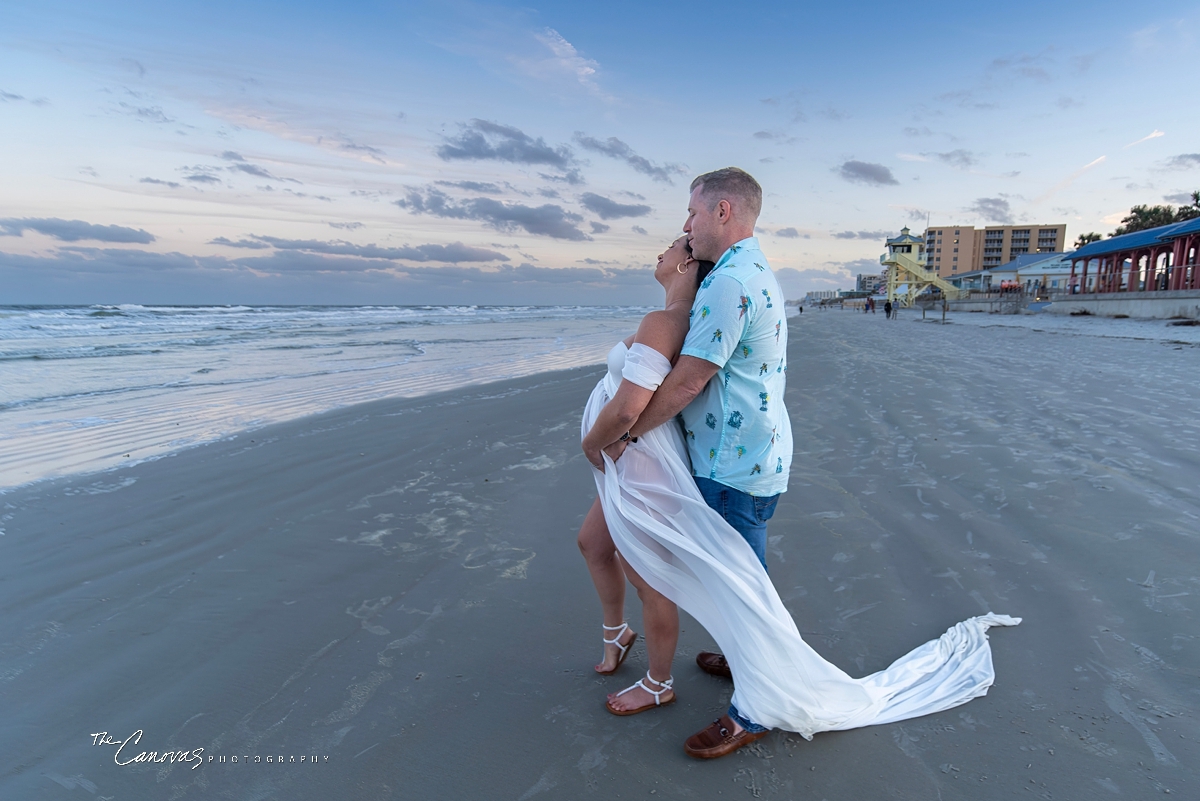 Maternity Portraits on New Smyrna Beach, maternity photographer near me