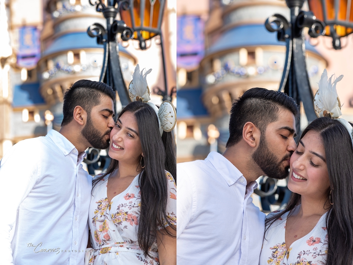 Surprise Proposal Photos at the Magic Kingdom