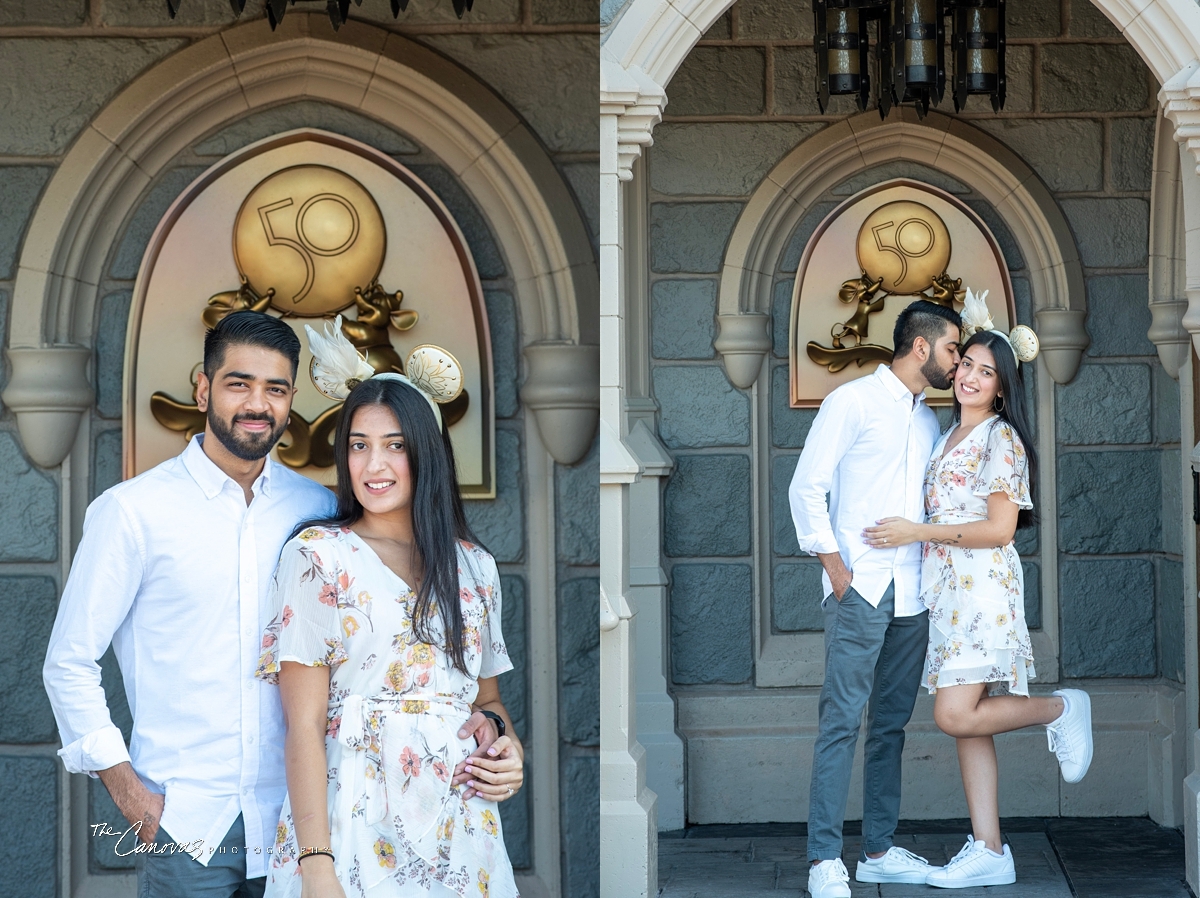 Surprise Proposal Photos at the Magic Kingdom