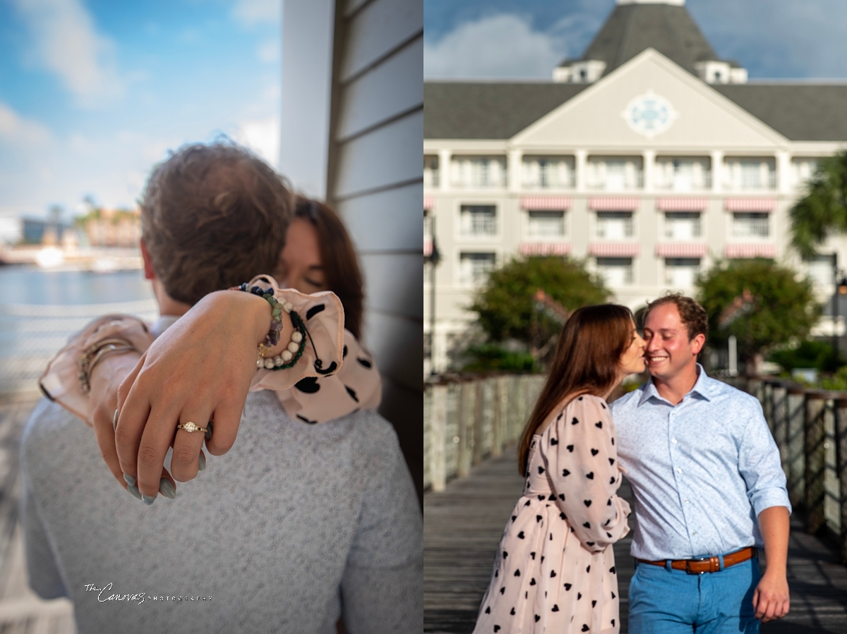 Engagement Portraits on Disney’s Boardwalk