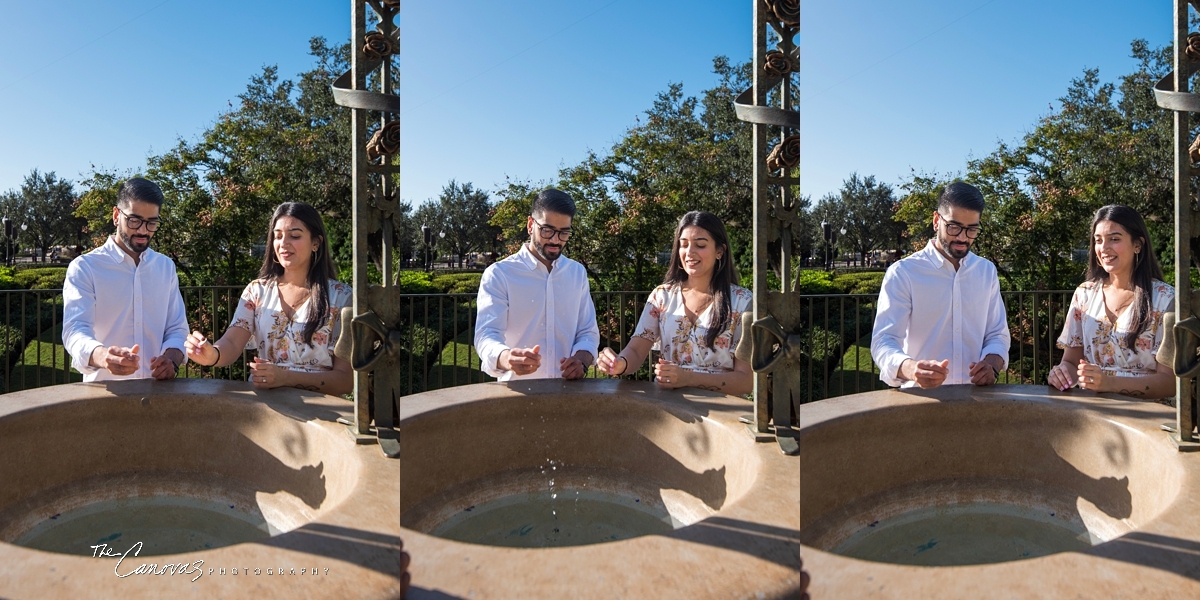 Surprise Proposal Photos at the Magic Kingdom