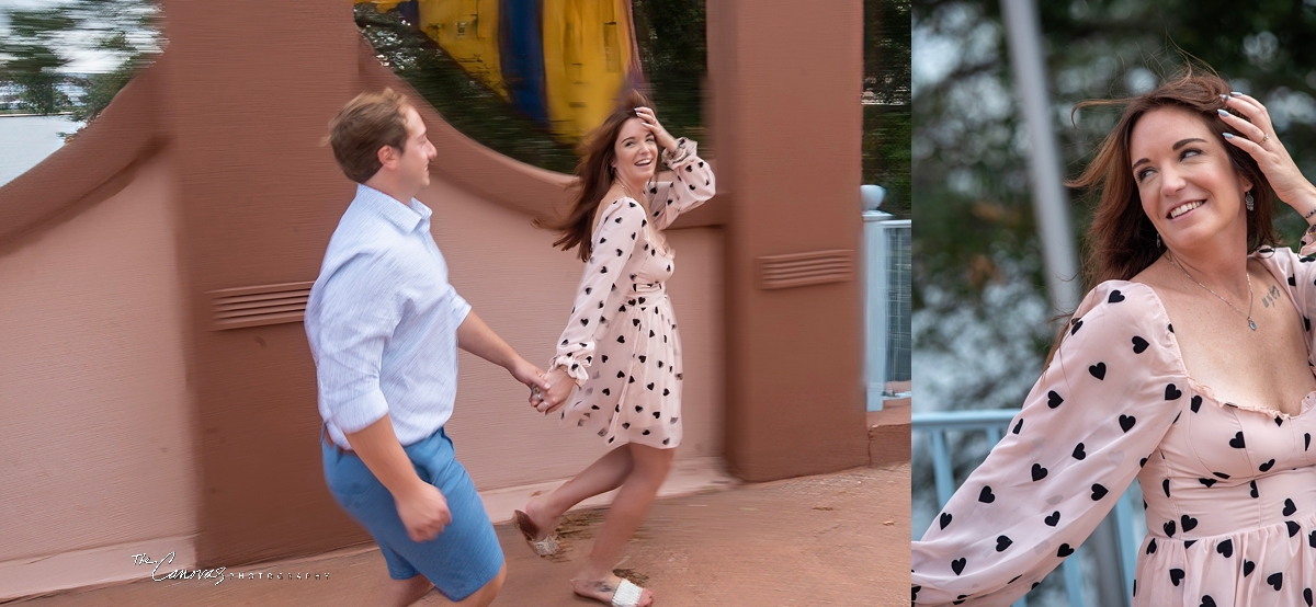 Engagement Portraits on Disney’s Boardwalk