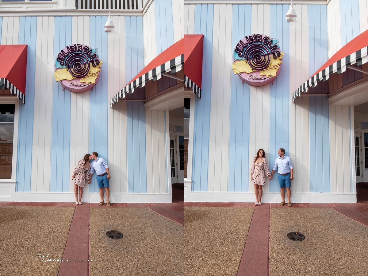 Engagement Portraits on Disney’s Boardwalk