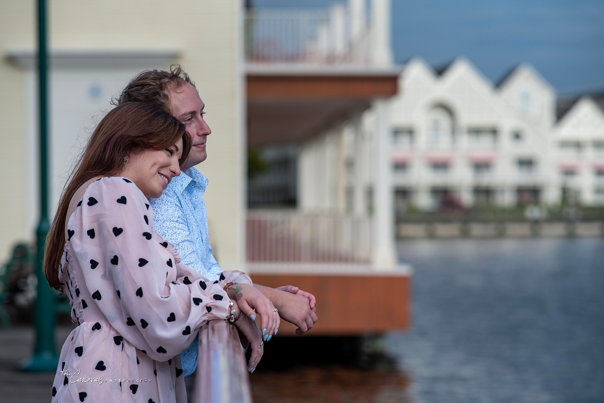 Engagement Portraits on Disney’s Boardwalk