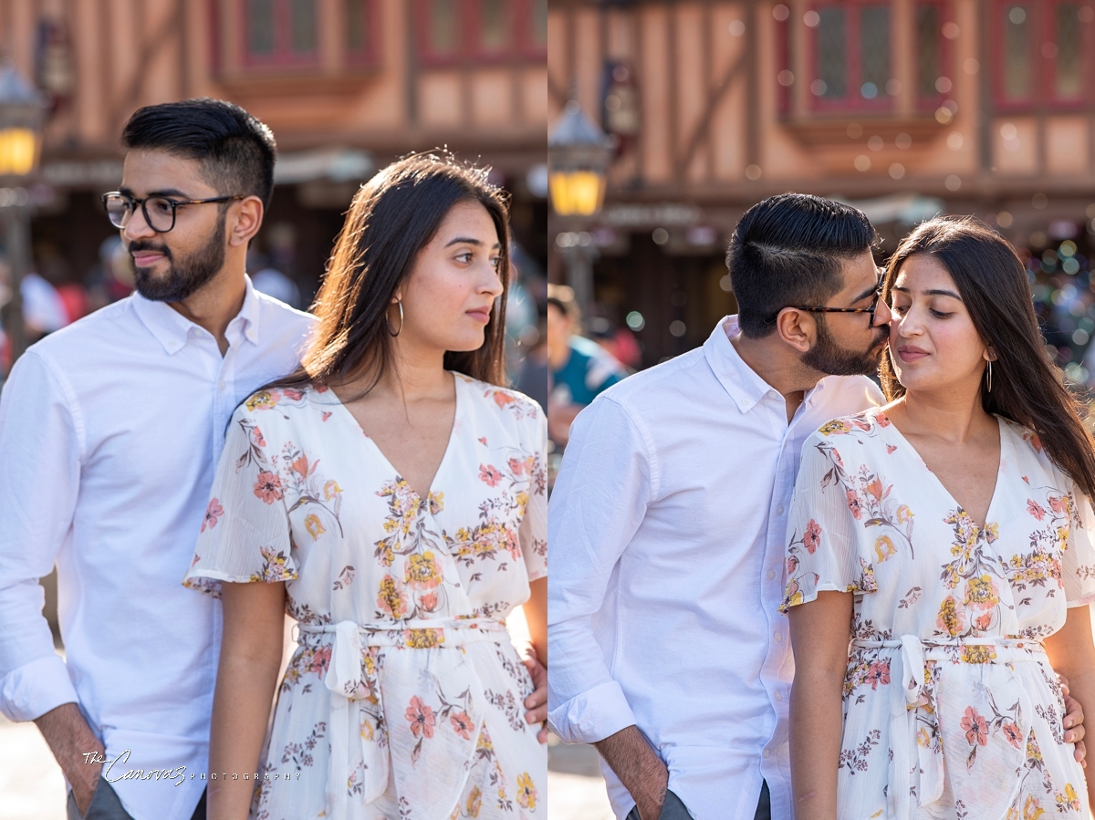 Surprise Proposal Photos at the Magic Kingdom