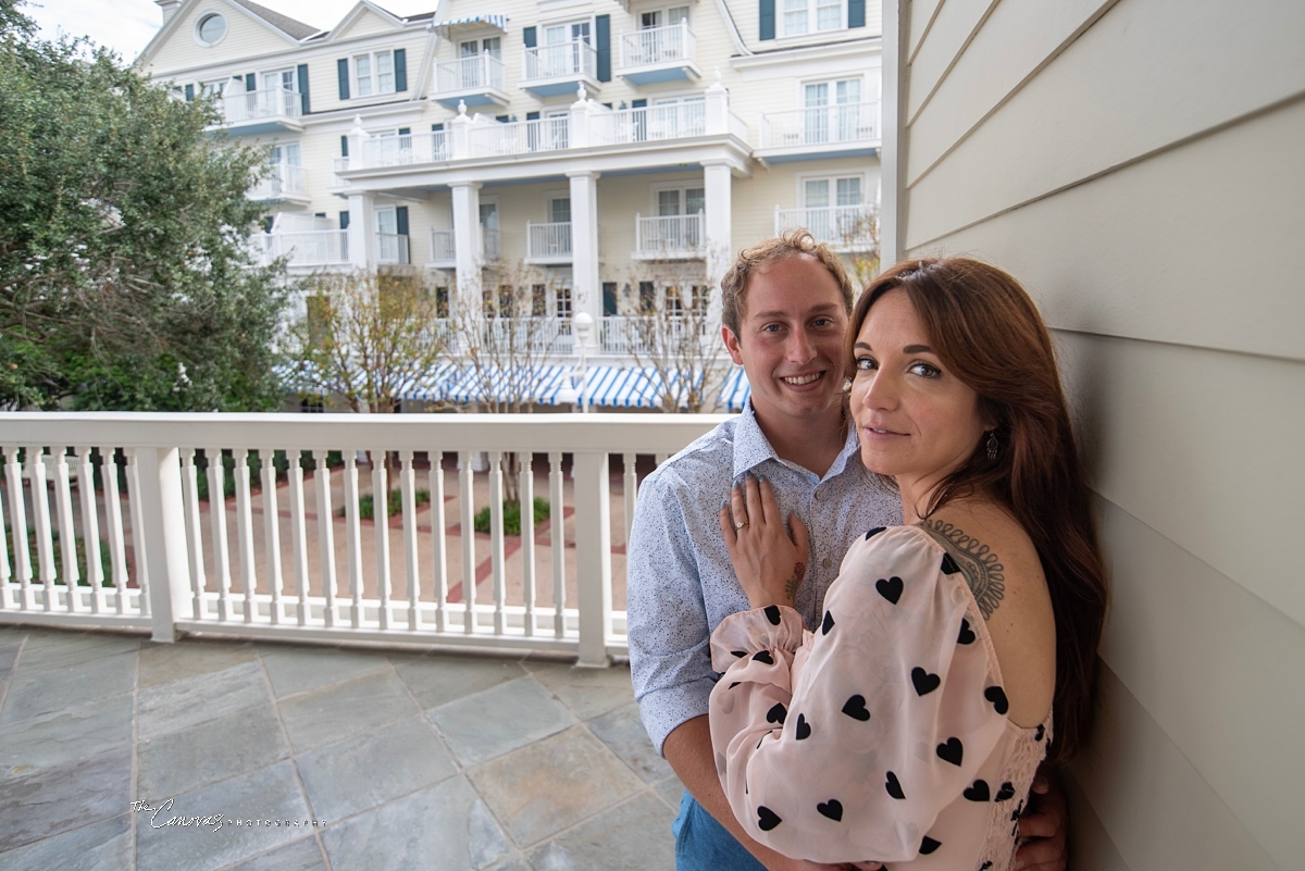 Engagement Portraits on Disney’s Boardwalk