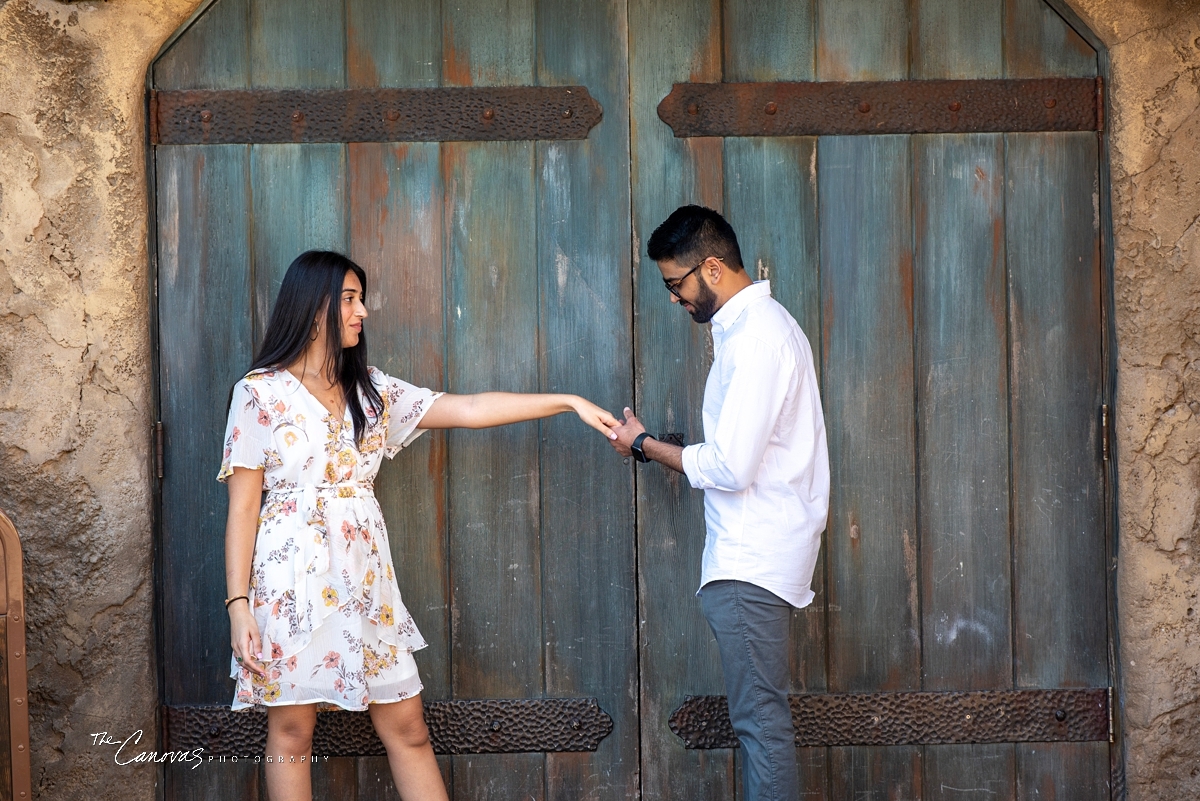 Surprise Proposal Photos at the Magic Kingdom